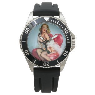 Rolig manar armbandsur