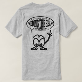 Rolig manar för Yooper natt ut grundläggande Tee Shirt
