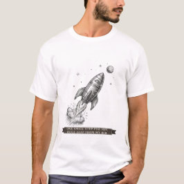 Rolig månlandare t shirt
