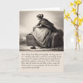 Rolig Mansfield Park Jane Austen-kort Kort