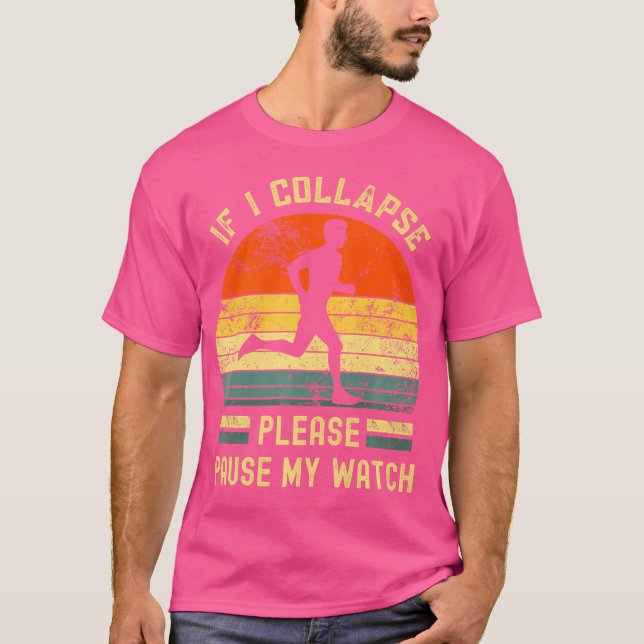 Rolig Maraton T Shirt (Framsida)