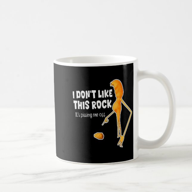 Rolig Marcus The Worm Meme Jag Gillar Inte Den Här Kaffemugg (Höger)