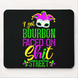 Rolig Mardi Gras Bourbon Street, New Orleans Drick Musmatta