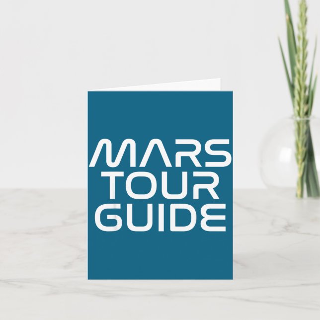 Rolig Mars födelsedagspresent Mäns Kvinnors Skämt  Kort (Framsida)