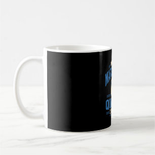 Rolig marshmallow-älskare kaffemugg