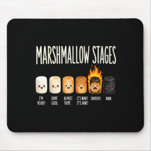 Rolig marshmallow lägereld camping s'mores musmatta