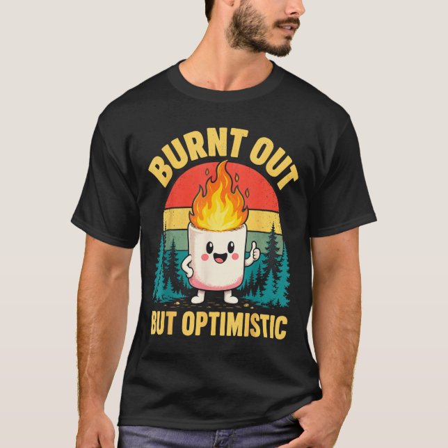 Rolig marshmallow  t shirt (Framsida)