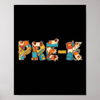 Rolig Marsvin Förskola Tillbaka Till Skolan Pojkar Poster