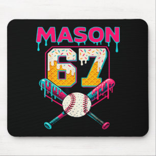 Rolig Mason 67 Sex Sju Srt Meme Glasskrem Drip G Musmatta