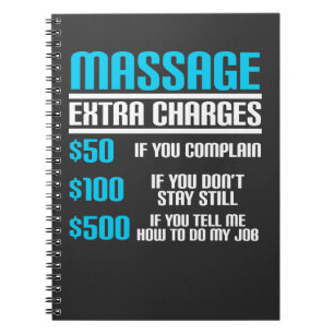 Rolig massageterapeut - extra laddningar för anteckningsbok