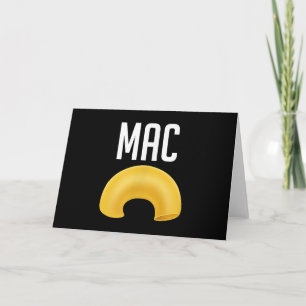 Rolig Matchande Macaroni Och Ost Halloween Kort