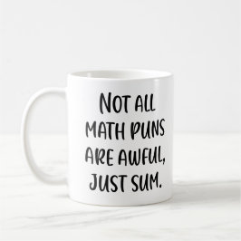 Rolig Matematik Skämt Skämt som sägs i Modern Hand Kaffemugg