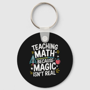 Rolig matematiklärare Algebra Älskare Tillbaka til Nyckelring