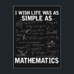 Rolig matematiklärare matematik nörd vykort<br><div class="desc">Matematik älskare citat för matematiker. Rolig matematiklärare matematik nörd.</div>
