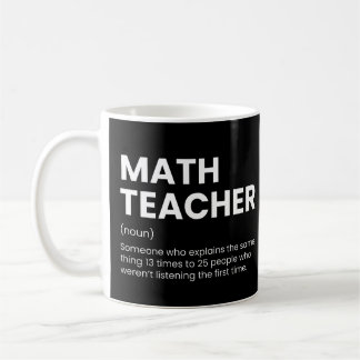Rolig matematiklärare Matematik Professor som säge Kaffemugg