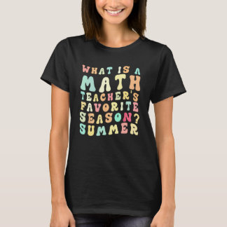 Rolig matematiklärare Vad är en matematiklärare fa T Shirt