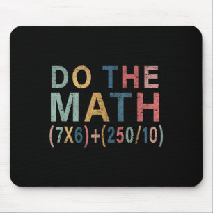 Rolig Math Meme-present För Lärare, Manliga Kvinnl Musmatta