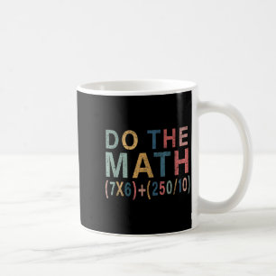 Rolig Math Meme-present För Lärare, Student Män Kv Kaffemugg