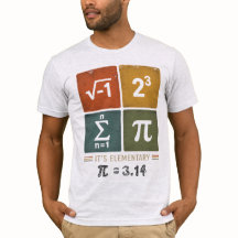 Rolig Math Rebus Pussel Pi Dag T-Shirt