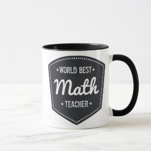 Rolig Mathlärare - bäst Mathlärare för värld Mugg