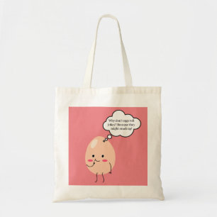 Rolig matjoke-totebag tygkasse
