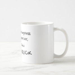 Rolig matlastbils-citat kaffemug kaffemugg