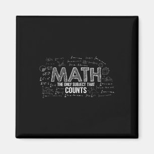 Rolig matte är det enda ämnet som räknas Math Te Magnet