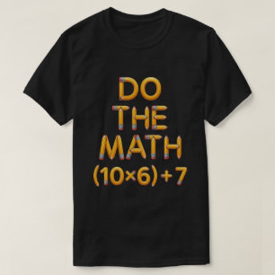 Rolig matte lärare gör matten (9x7)+4 t shirt