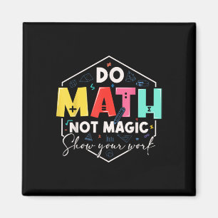 Rolig matte tillbaka till skolan Gör matte inte ma Magnet