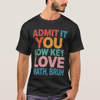 Rolig matte tjej t shirt