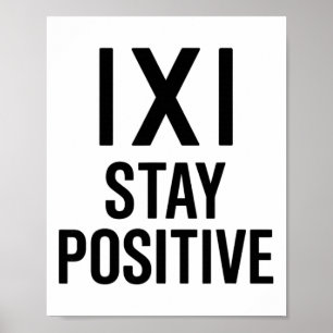Rolig matten skämt Positiv humor Citat Stanna Posi Poster