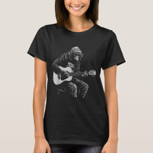 Rolig May Akustisk Gitarr Musik Älskare Män Kvinno T Shirt