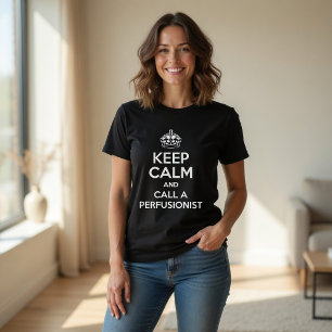 Rolig Medicinsk Håll Lugnet Och Ring En Perfusioni T Shirt