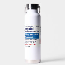 Rolig medicinsk Propofol-etikett