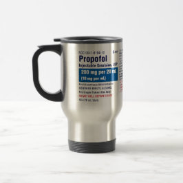 Rolig medicinsk Propofol-etikett Resemugg
