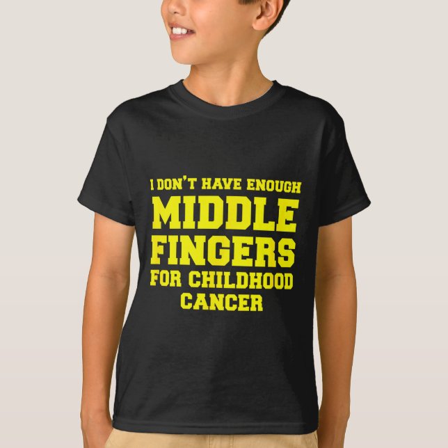 Rolig medvetenhet om barncancer  t shirt (Framsida)