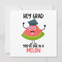 Rolig Melon Pun Graduation
