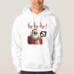 Rolig Meme 67 Tomte Jul Sweatshirt