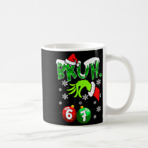 Rolig Meme Bruh 6-7 Matchande Familj Jul Sex Kaffemugg