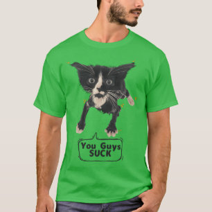 Rolig Meme Gen Z Skämt Du Guys Sck Kattfamilj T Shirt