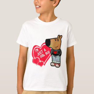 Rolig meme jag är bara en chill kille valentinpar t shirt