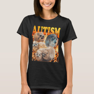 Rolig Meme Murmeldjur Autism A T Shirt