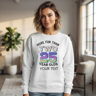 Rolig Mer Kul Än Två 25-åringar Personlig T Shirt