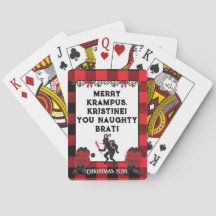 Rolig Merry Krampus Personlig Skräddarsydd Jul