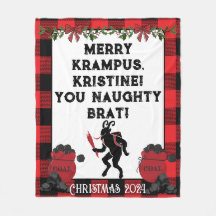 Rolig Merry Krampus Personlig Skräddarsydd Jul
