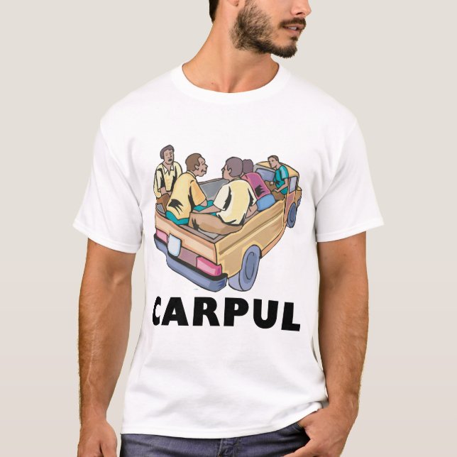 Rolig mexicansk Carpul T-tröja Tee (Framsida)