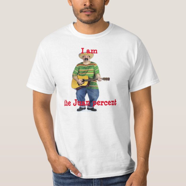 Rolig mexicansk skjorta t-shirt (Framsida)