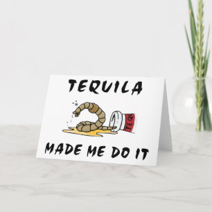 Rolig mexicansk Tequila Kort