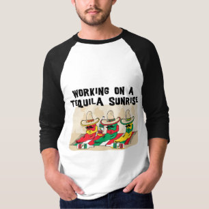 Rolig mexicansk Tequilasoluppgång T-shirt