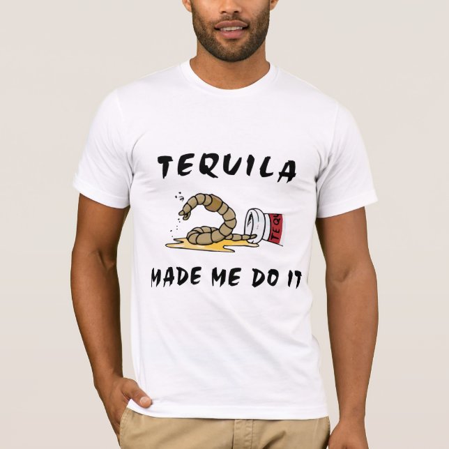 Rolig mexicansk TequilaT-tröja T-shirt (Framsida)
